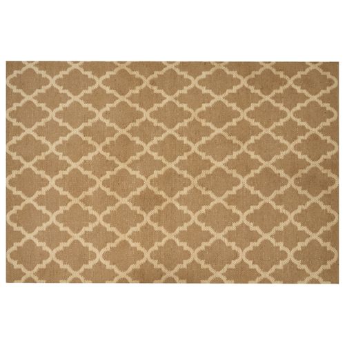 Tapis En Jute Beige 200 X 300 Cm Mermer