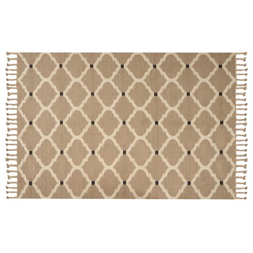 Tapis En Jute Beige 200 X 300 Cm Orencik