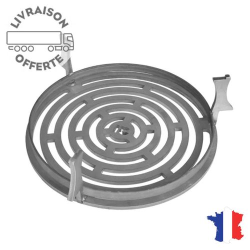 RC CONCEPT - Grille à charbon, Barbecue Plancha Brasero à bois 3 en 1 pour RC Ø 106 cm