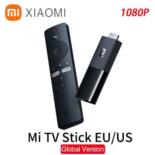 Mi tv bâton eu - Xiaomi-Mi TV Stick Global Version, FDH, HDR, Façades Core, Compatible HDMI, 1 Go + 8 Go, Bluetooth, Wifi, Netflix, Google Assistant