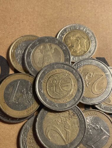 Pièce De 2 Euros Rare Bundesrepublik Deutschland Wwu De 1999-2009
