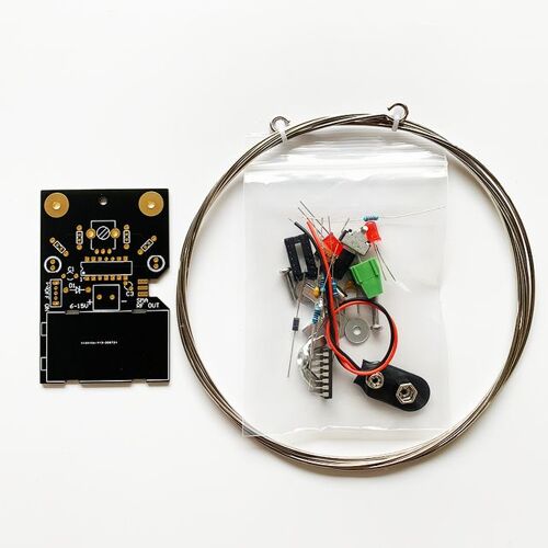 Radio réglable à faible bruit 0.1-150MHz de gain d'onde courte de HA SDR d'antenne de boucle magnétique active de Hisonauto AMLA150 mieux que MLA-30