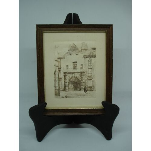 Très Belle Estampe Gravée De Léopold Robin
