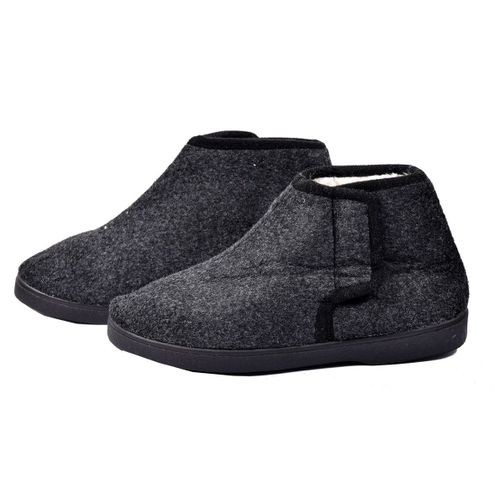 Charentaise Pantoufle Feutrine Scratch K88r3 Gris