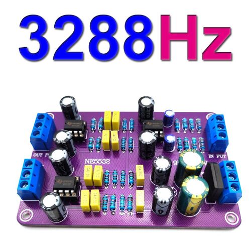 3288Hz - Filtre de pré-étape de synchronisation active, crossover 2 voies, filtre de synchronisation morte, LinkConnecticut Riley, NE5532