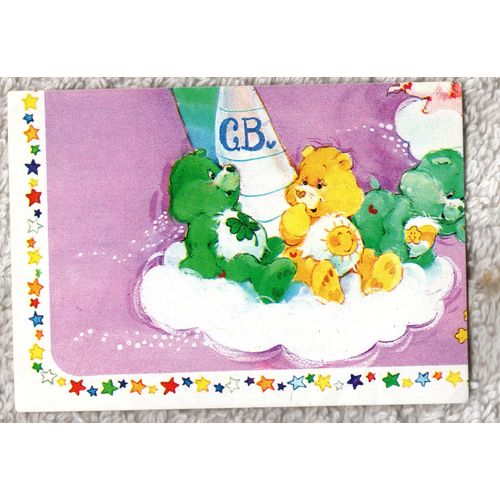 Autocollant Panini - Les Bisounours (Care Bears)- N°155