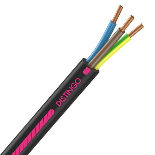 Cable rigide R2V Distingo cuivre 3G1,5 couronne 25m - NEXANS - U-1000 R2V DISTINGO 3G1,5