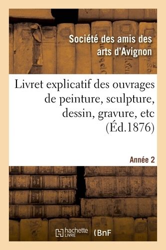 Livret Explicatif Des Ouvrages De Peinture, Sculpture, Dessin, Gravure, Etc - 2ème Année