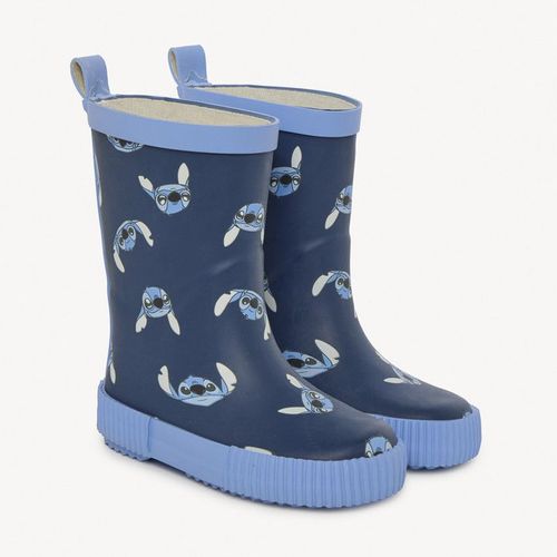 Bottes De Pluie Imprimé Stitch Disney Pour Garçon Bleu