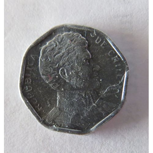 Chili 1 Peso 1992