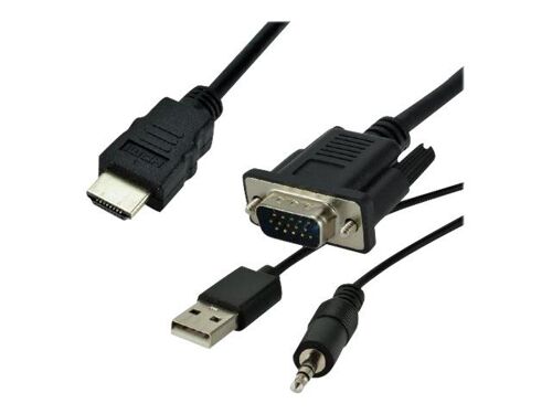 MCL Samar - Convertisseur vidéo - VGA - HDMI