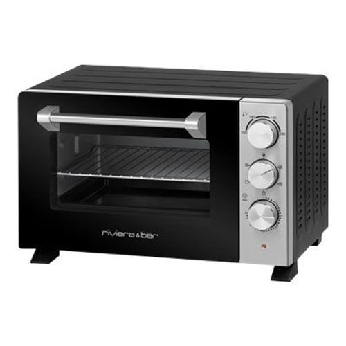Riviera & Bar QFR210 - Four électrique - convection - 21 litres - 1.4 kWatt - noir mat