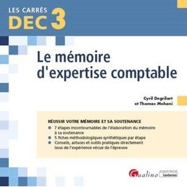 Le Mémoire D'expertise Comptable
