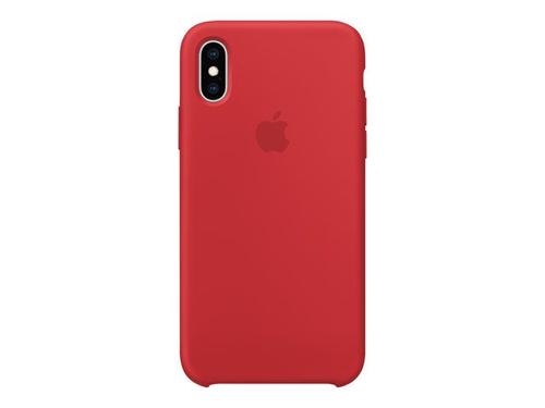 Apple - (PRODUCT) RED - coque de protection pour téléphone portable - silicone - rouge - pour iPhone XS