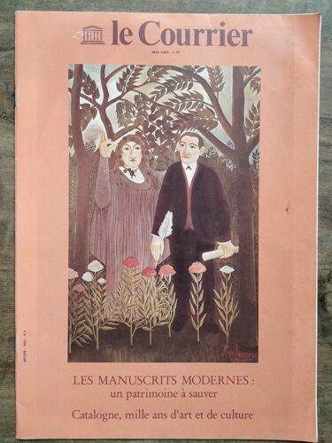 Le Courrier De L'unesco N905 Mai 1989 Les Manuscrits Modernes