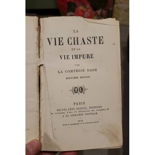 La Vie Chaste Et La Vie Impure