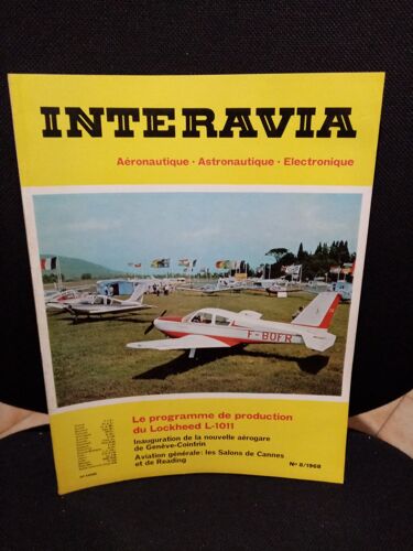 Interavia 8/1968 Annee 1968