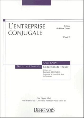 L'entreprise Conjugale