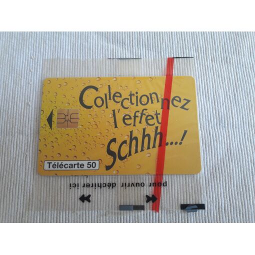 Télécarte Cinq avec carte et enveloppe, neuve sous blister