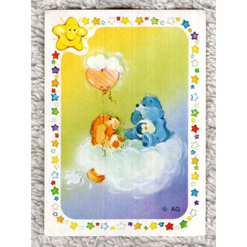 Autocollant Panini - Les Bisounours (Care Bears)- N°183