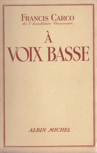 A Voix Basse