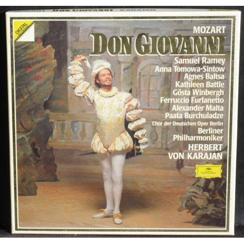 Mozart Don Giovanni Karajan Ramey 3 X Lp Nm Bx Nm- Cleaned By Clearaudio Machine