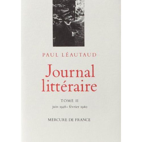 Journal Littéraire - Tome 2