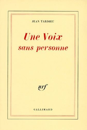 Une Voix Sans Personne