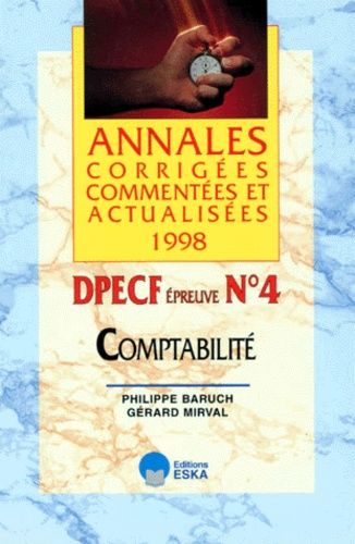 Dpecf N° 4 Comptabilite - Annales 1998