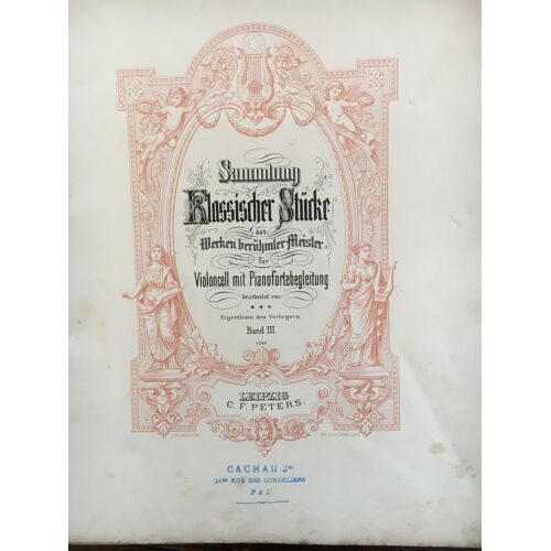 Beethoven, 12 Morceaux Choisis Pour Piano Et Violoncelle