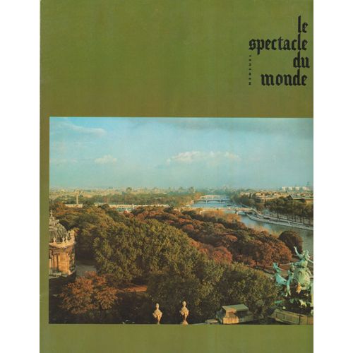 Le Spectacle Du Monde N ° 34 . Dere Et Pompidou . Les Grands Couturiers . Gardner . Marvin . Blier .