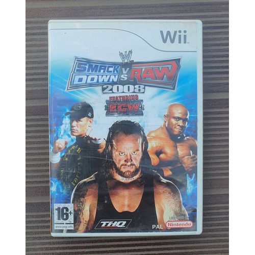 Jeu Wii WWE Raw vs Smackdown 2008