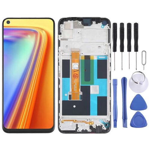Ecran Lcd Et Numériseur Ensemble Complet Avec Cadre Pour Oppo Realme 7 (Asie) 4g Rmx2151 Rmx2163