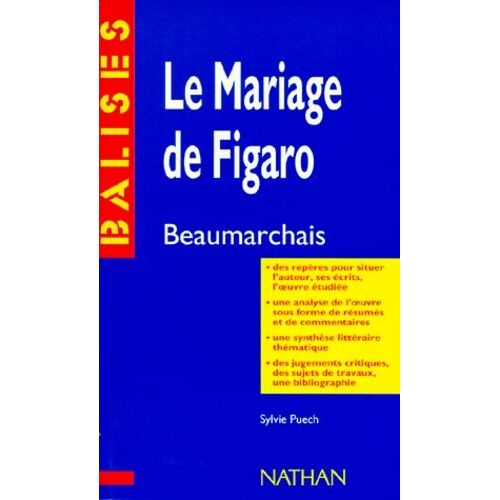 Le Mariage De Figaro, Beaumarchais