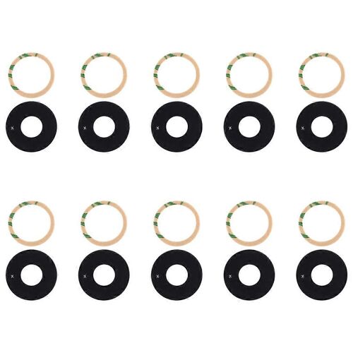 10 Pcs Caméra Arrière Lentille Couverture & Adhésif Pour Xiaomi Mi Mix2