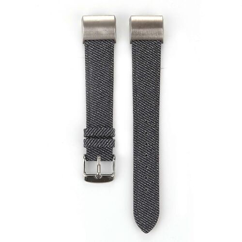 Pour Fitbit Charge 2 Cowboy Texture Leather Watch Band