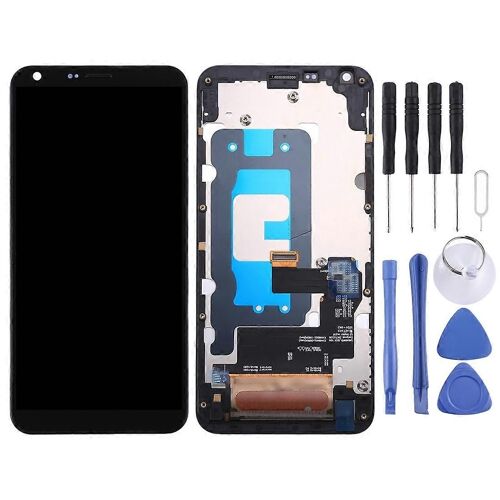 Écran LCD d'origine pour LG Q6 Q6 + LG-M700 M700 M700A US700 M700H M703 M700Y avec numériseur Assemblage complet avec cadre (noir)