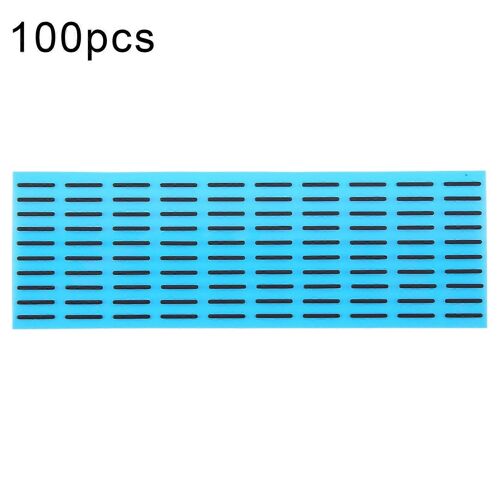 Pour Iphone 15 Pro 100pcs / Set Lcd Bas Noir Autocollant Adhésif(02)