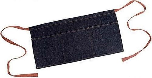 Tablier de taille courte en denim avec 3 poches Tablier de taille demi-longueur Serveur Restaurant Jardinage Demi-longueur Tablier Femmes Hommes Maison Cuisine Restaurant Travail, B