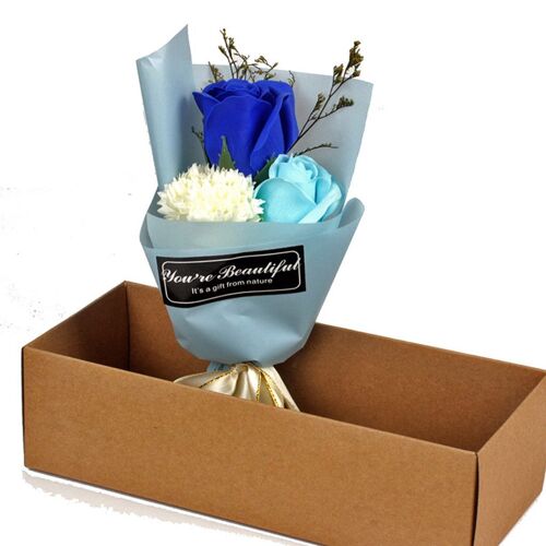 Boîte cadeau saint valentin, pétale de bain parfumé, fleur de Rose, savon, décoration de mariage, meilleure boîte de fleurs artificielles
