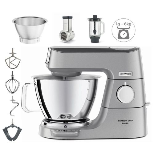 Robot pâtissier Kenwood Titanium Chef Baker Silver KVC85.314SI