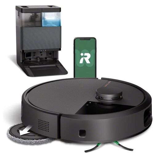 i-robot Roomba Combo 10 Max aspirateur robot noir