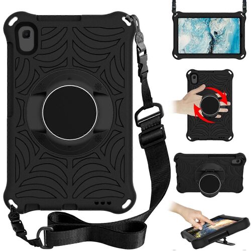 Pour Lenovo Tab M8 FHD TB-8505F / TB-8705X 8,0 pouces Spider King EVA Étui de protection avec bandoulière réglable et support