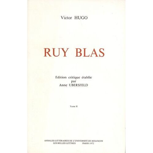 Ruy Blas - Tome 2