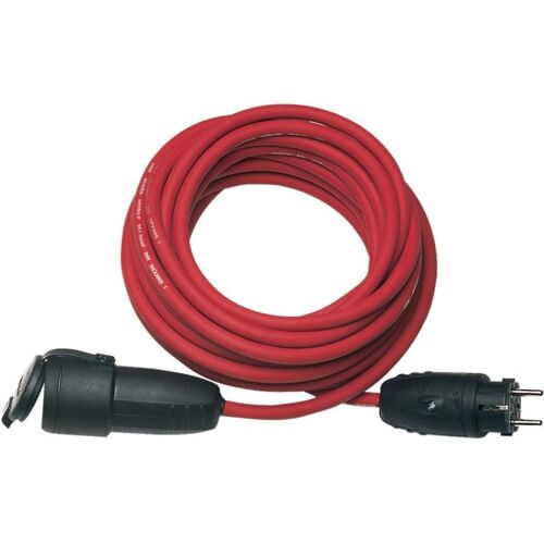Rallonge en caoutchouc 10 m rouge H07RN-F3G1,5