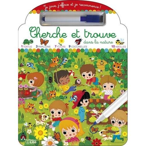 Cherche Et Trouve Dans La Nature - Avec 1 Feutre Effaçable
