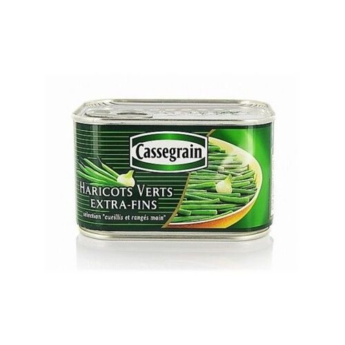 Haricots Verts Extra-Fins Cassegrain 400g