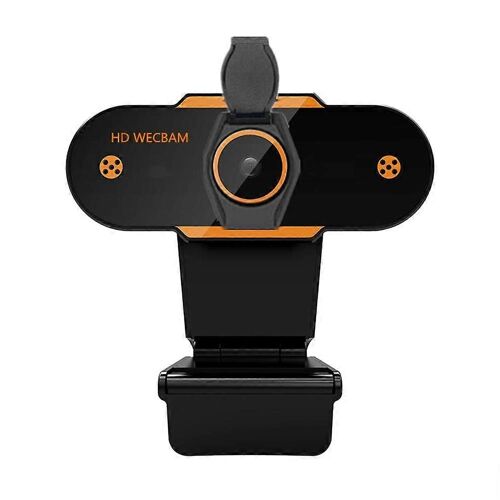 312 1080P HD USB 2.0 PC Caméra de bureau Webcam avec micro, Longueur du câble : environ 1,3 m, Configuration : Anti-peep