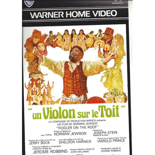Un Violon Sur Le Toit - Warner Home Vidéo (1986)