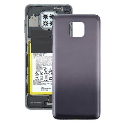 Coque Arrière Batterie Pour Motorola Moto G Power (2021)(Argent)
